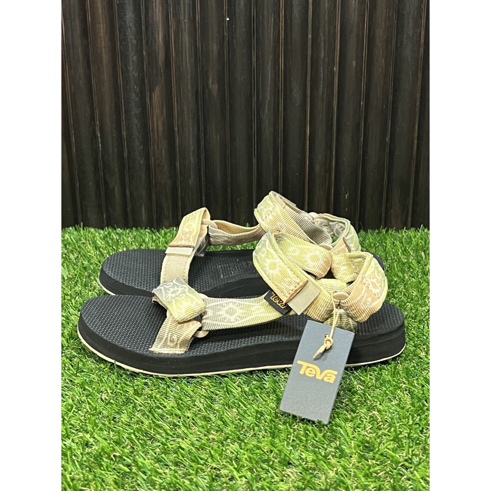 Size 5 Teva Original Universal Sunscape Water Peach Ice Women Sandal 1169376-WPC